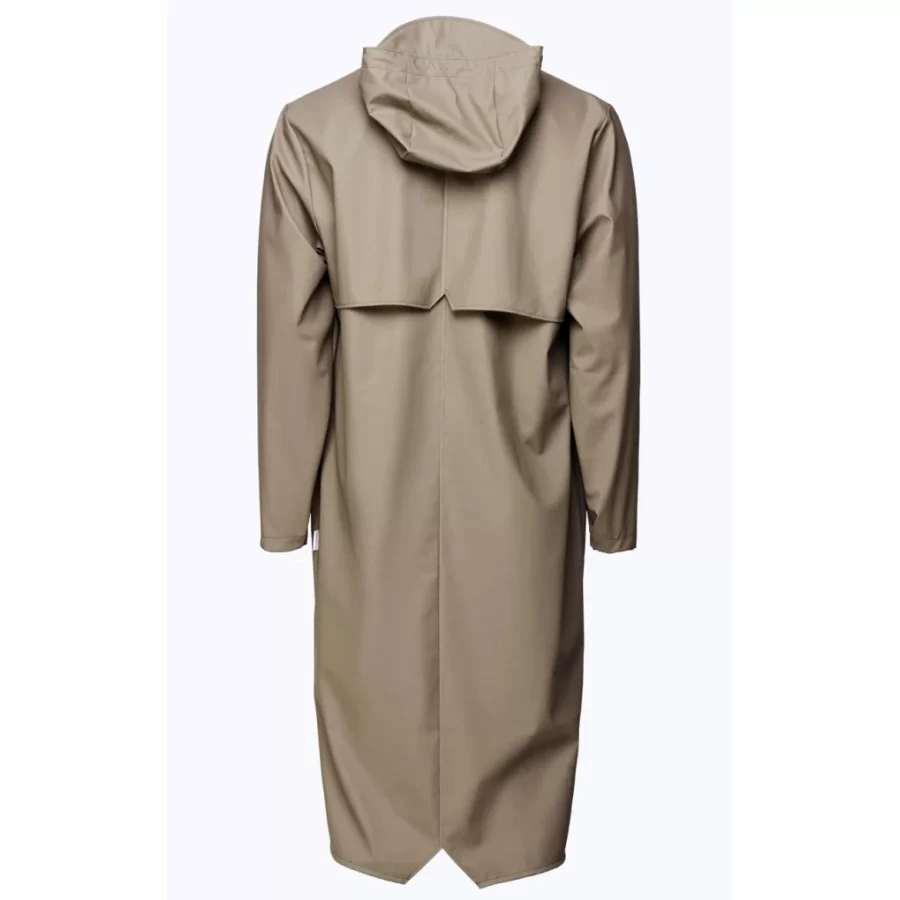 RAINS ”Curve Jacket” SHINY  w/ waterproof zipper and tie belt