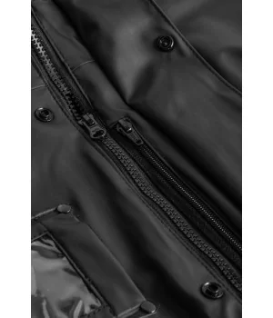 LYNGSØE "LR-7015" regnjakke i 260 g PVC-PU/polyester, UNISEX