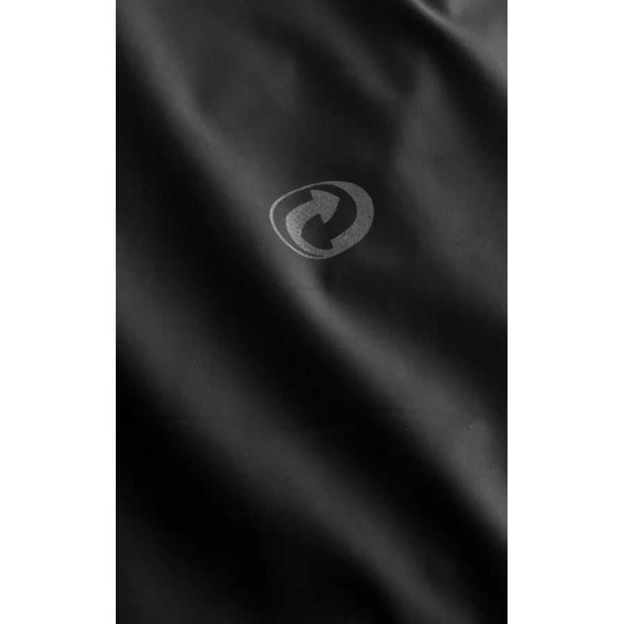 LYNGSOE "RC1357" rain jacket BLACK in OEKO-TEX certified Recycled PET (plastic)