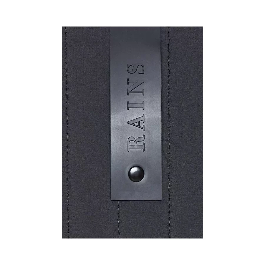 RAINS ”Liner Vest” BLACK thermal vest w/ zipper & pockets