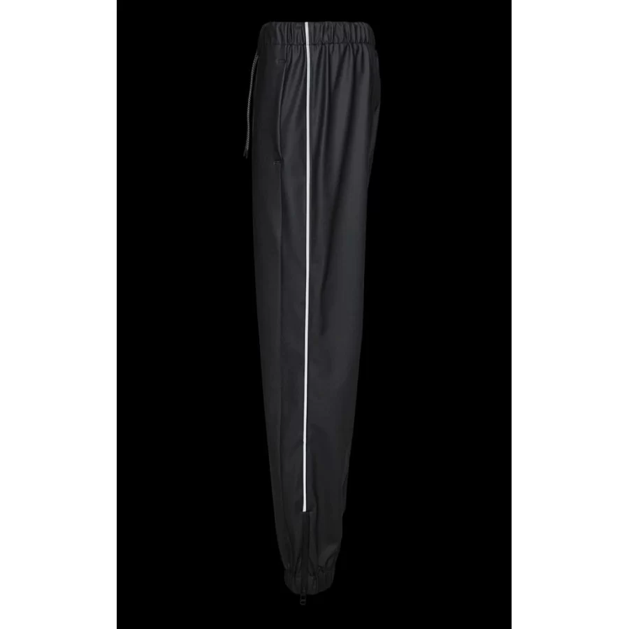 RAINS ”Pants Reflective” SORTE regnbukser med refleks striber