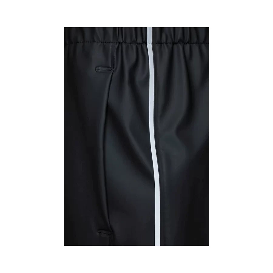 RAINS ”Pants Reflective” SORTE regnbukser med refleks striber