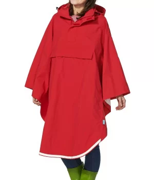 HRD "Cape 5,000 Solid" cycling rain poncho with reflectors