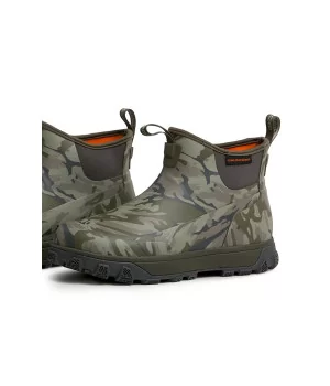 GRUNDÉNS ”Deviation Ankle Boot" CAMO kort gummistøvle til fiskeri og sejlads