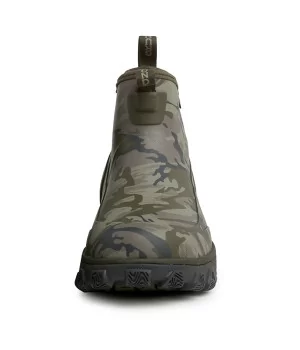 GRUNDÉNS ”Deviation Ankle Boot" CAMO kort gummistøvle til fiskeri og sejlads