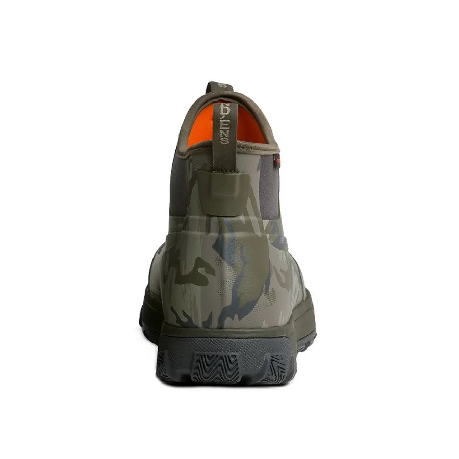 GRUNDÉNS ”Deviation Ankle Boot" CAMO kort gummistøvle til fiskeri og sejlads