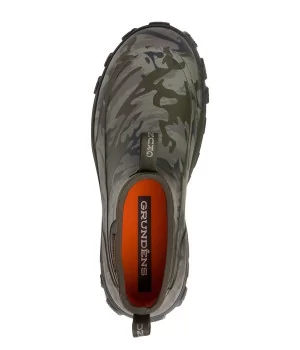 GRUNDÉNS ”Deviation Ankle Boot" CAMO kort gummistøvle til fiskeri og sejlads