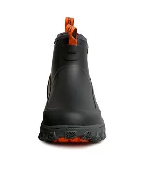 GRUNDÉNS ”Deviation Ankle Boot" kort gummistøvle SORT