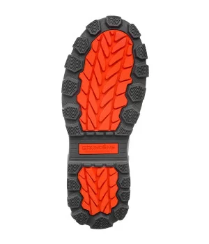 GRUNDÉNS ”Deviation Ankle Boot" kort gummistøvle SORT