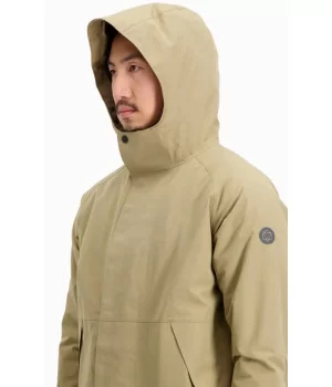 AGU ”City Slick 10.000” lang BEIGE regnfrakke, åndbar