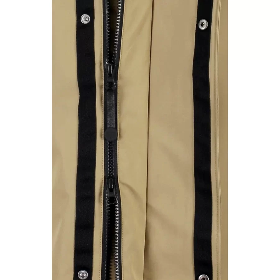 AGU ”City Slick 10.000” lang BEIGE regnfrakke, åndbar