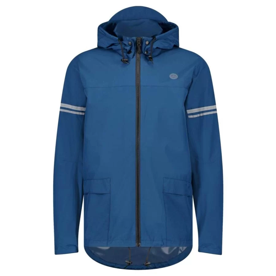 AGU "Original" TEAL BLUE bike rain suit, ergonomic, BEST IN TEST, breathable