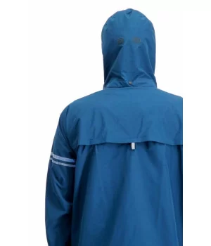 AGU "Original" TEAL BLUE bike rain suit, ergonomic, BEST IN TEST, breathable