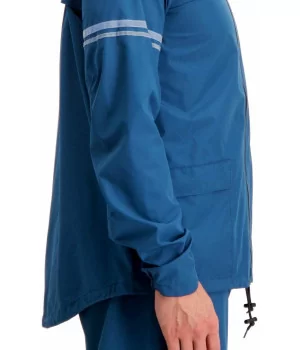 AGU "Original" TEAL BLUE bike rain suit, ergonomic, BEST IN TEST, breathable