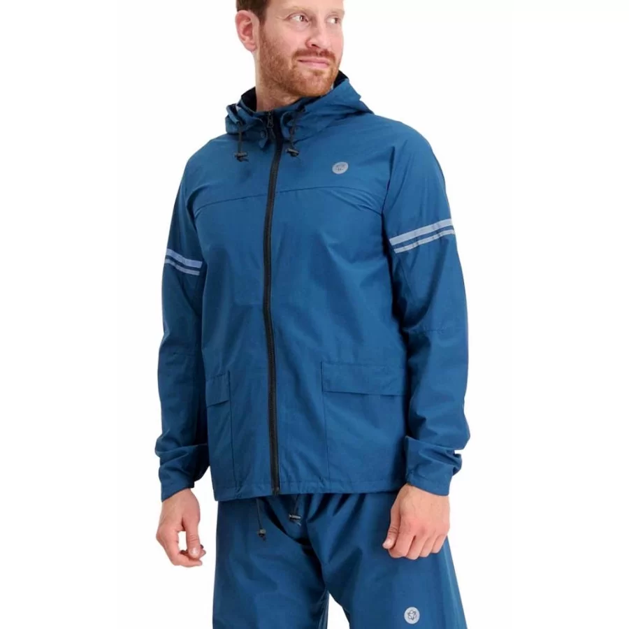 AGU "Original" cykel regnsæt TURKIS BLÅ, ergonomisk, BEDST I TEST