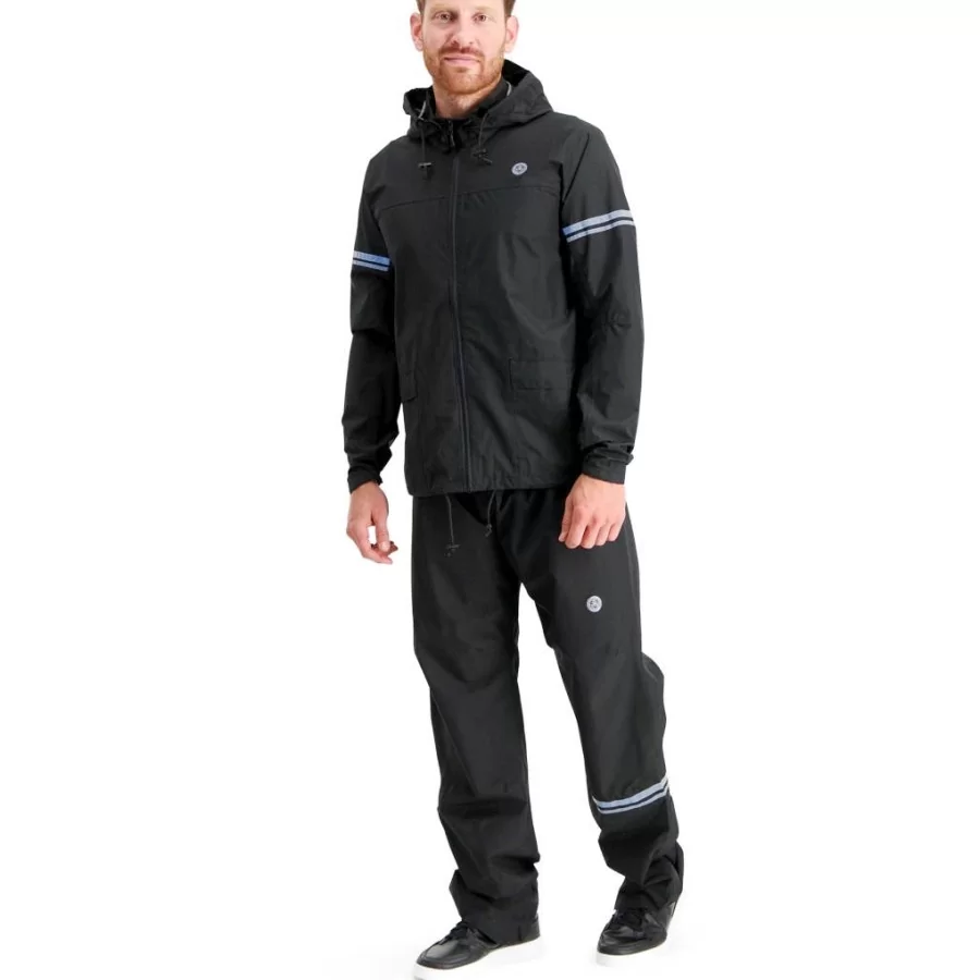 AGU "Original" bike rain suit, ergonomic, BEST IN TEST, solid colored