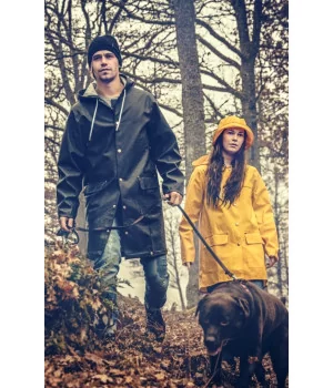 GRUNDÉNS "Sandön 214" rain pants in 340 g PVC-polyester