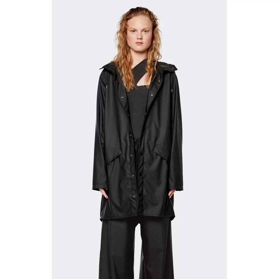RAINS ”Long Jacket” long rain jacket BASIC COLORS