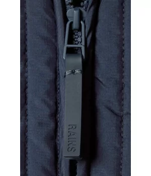 RAINS ”Liner Vest” NAVY BLUE thermal vest w/ zipper & pockets