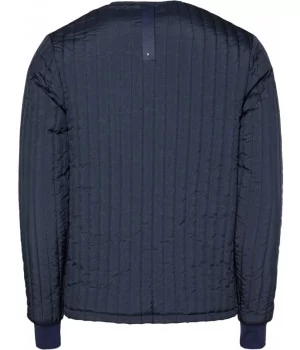 RAINS ”Liner Vest” NAVY BLUE thermal vest w/ zipper & pockets