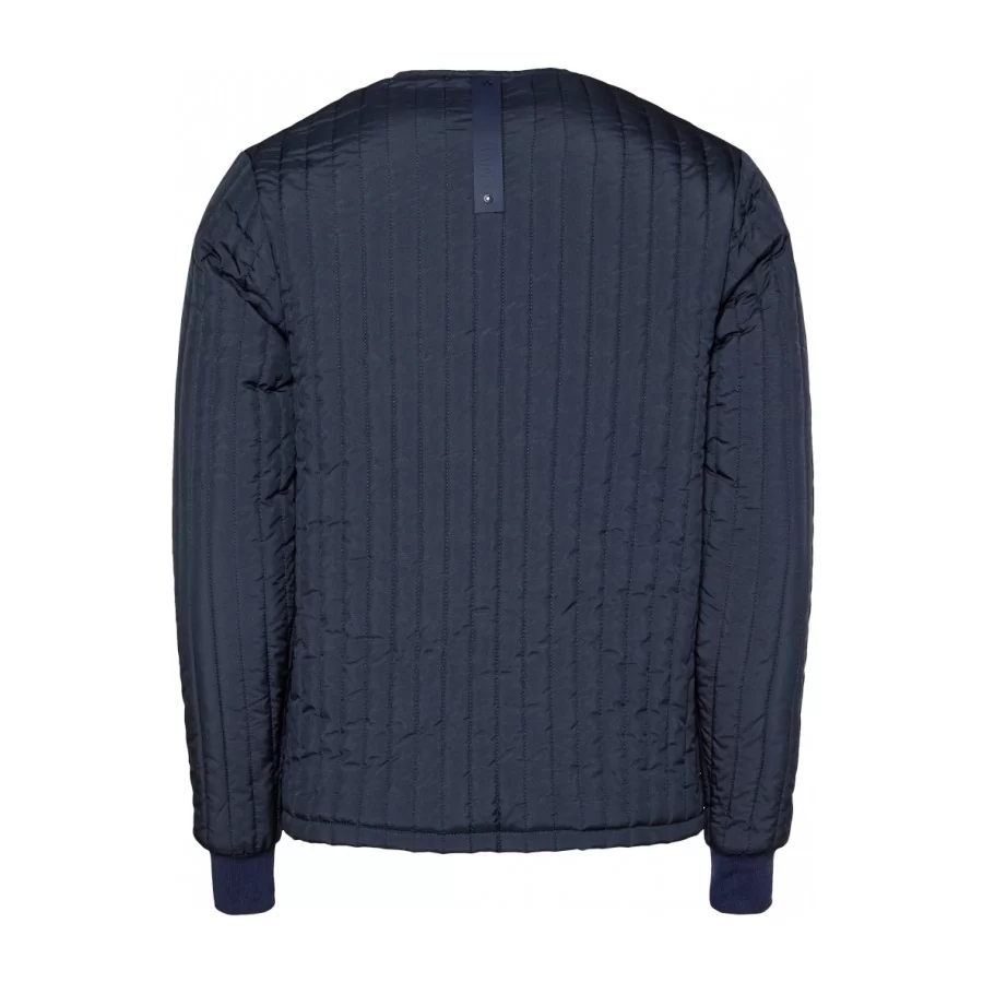 RAINS ”Liner Vest” NAVY BLUE thermal vest w/ zipper & pockets