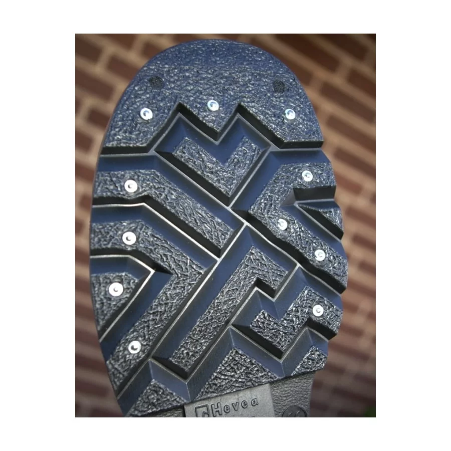 DUNLOP Acifort S5 m/ pigge i stål, skridsikker sikkerheds gummistøvler