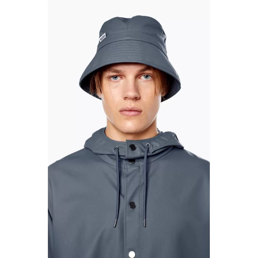 RAINS Hat "Boonie" MATTE wide-brimmed rain hat