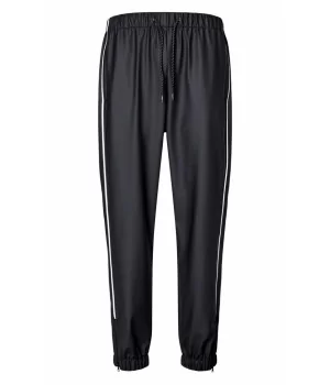 RAINS ”Pants Reflective" rain trousers BLACK with reflective stripes