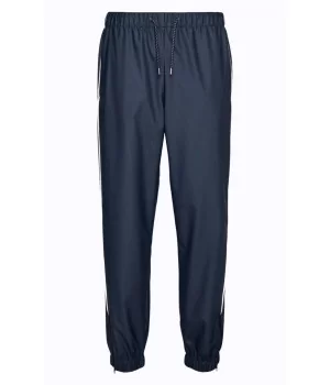 RAINS ”Pants Reflective" rain trousers NAVY BLUE with reflective stripes