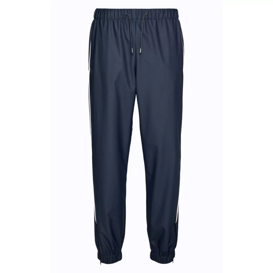 RAINS ”Pants Reflective" rain trousers BLACK with reflective stripes