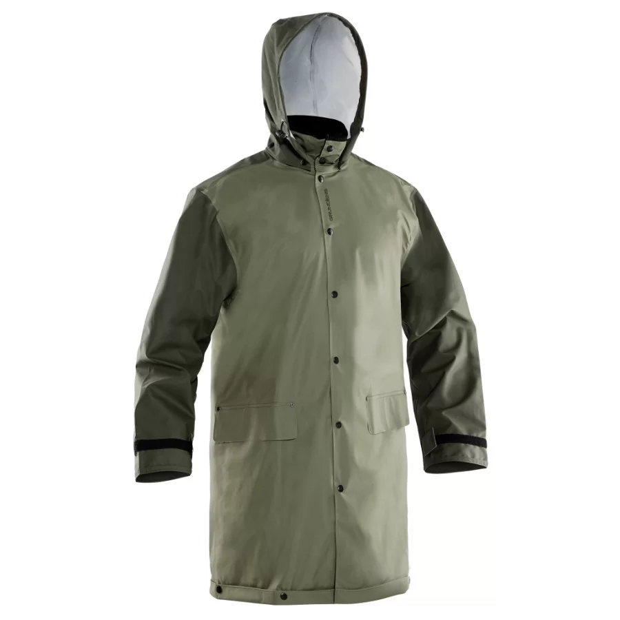 GRUNDÉNS "Bruka 340" regnfrakke i 250 g PVC-polyester