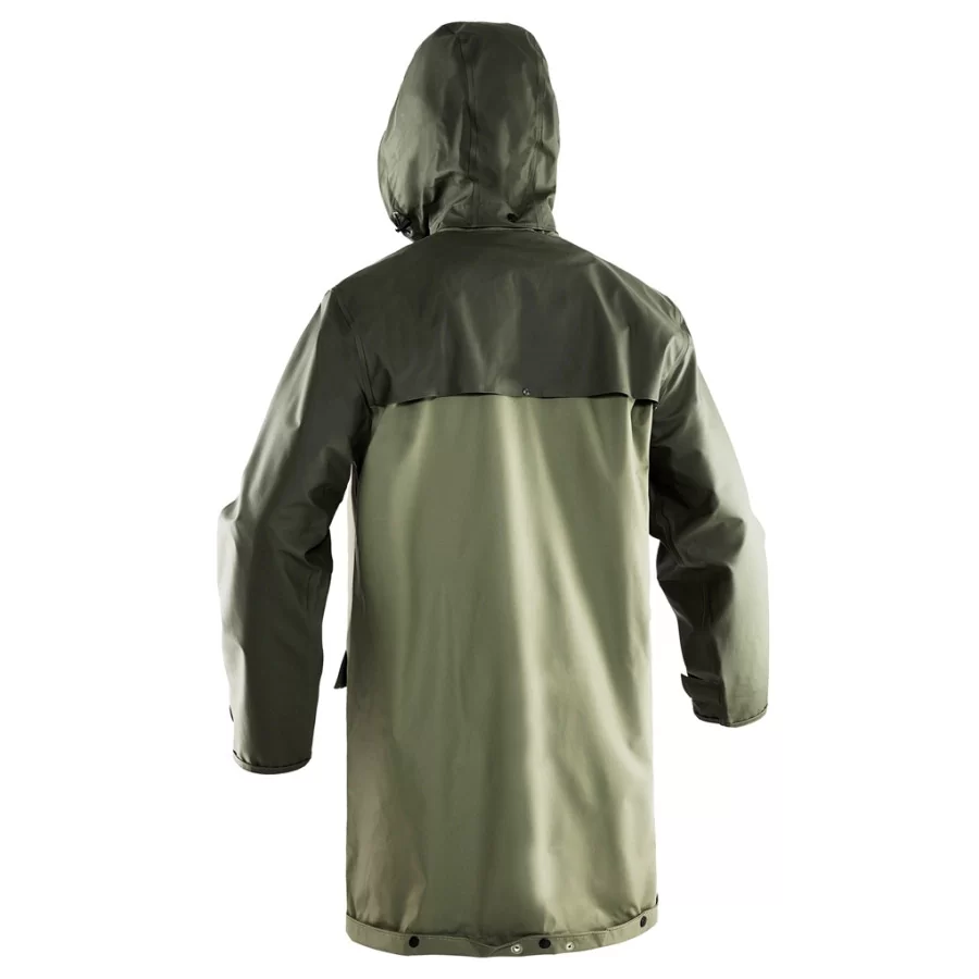GRUNDÉNS "Bruka 340" regnfrakke i 250 g PVC-polyester