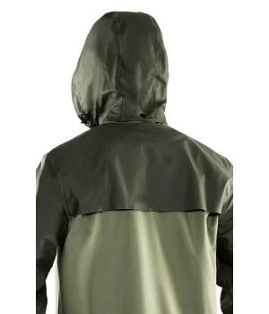 GRUNDÉNS "Bruka 340" regnfrakke i 250 g PVC-polyester