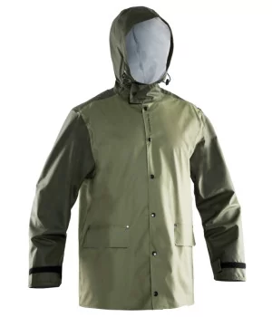 GRUNDÉNS "Bruka 300" regnjakke i 250 g PVC-polyester