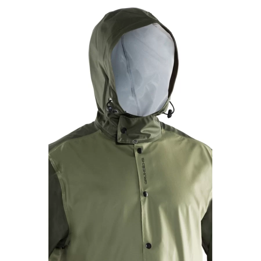 GRUNDÉNS "Bruka 300" regnjakke i 250 g PVC-polyester