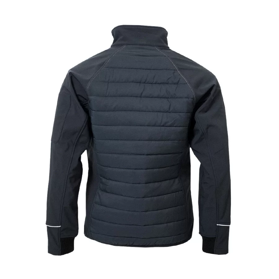 OCEAN "Outdoor Combi" jakke i Softshell-Termo SORT