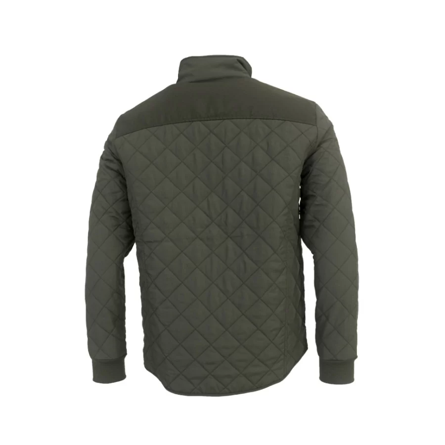 OCEAN thermal jacket MEN "Outdoor Quilt" GREEN w / orange details