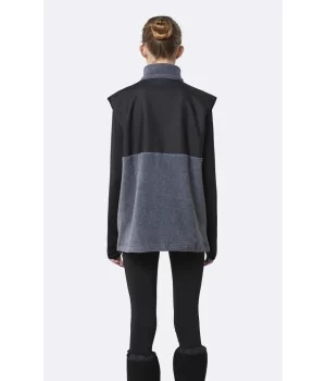 RAINS Fleece Vest, 2-lags fleece m/ PU-skuldre, UNISEX