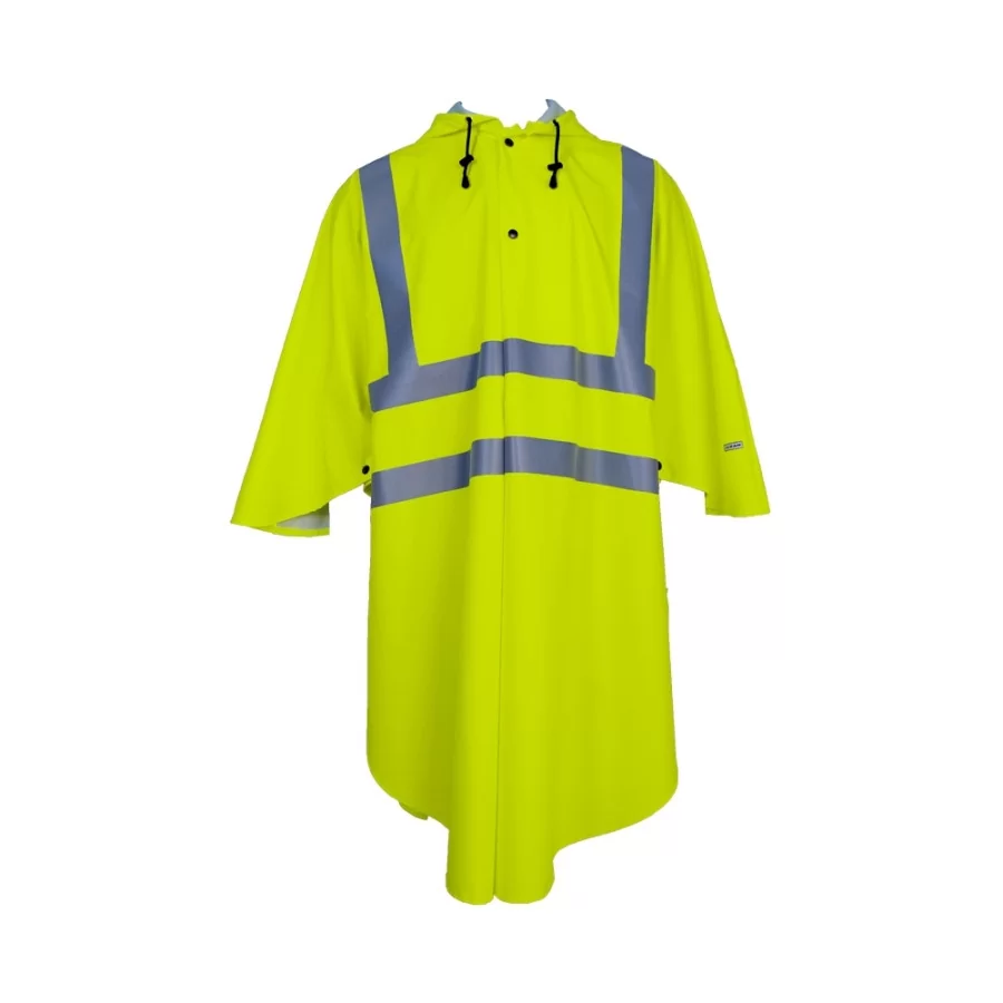 OCEAN ”Beacon Comfort” regnslag / poncho ISO EN 20471-3