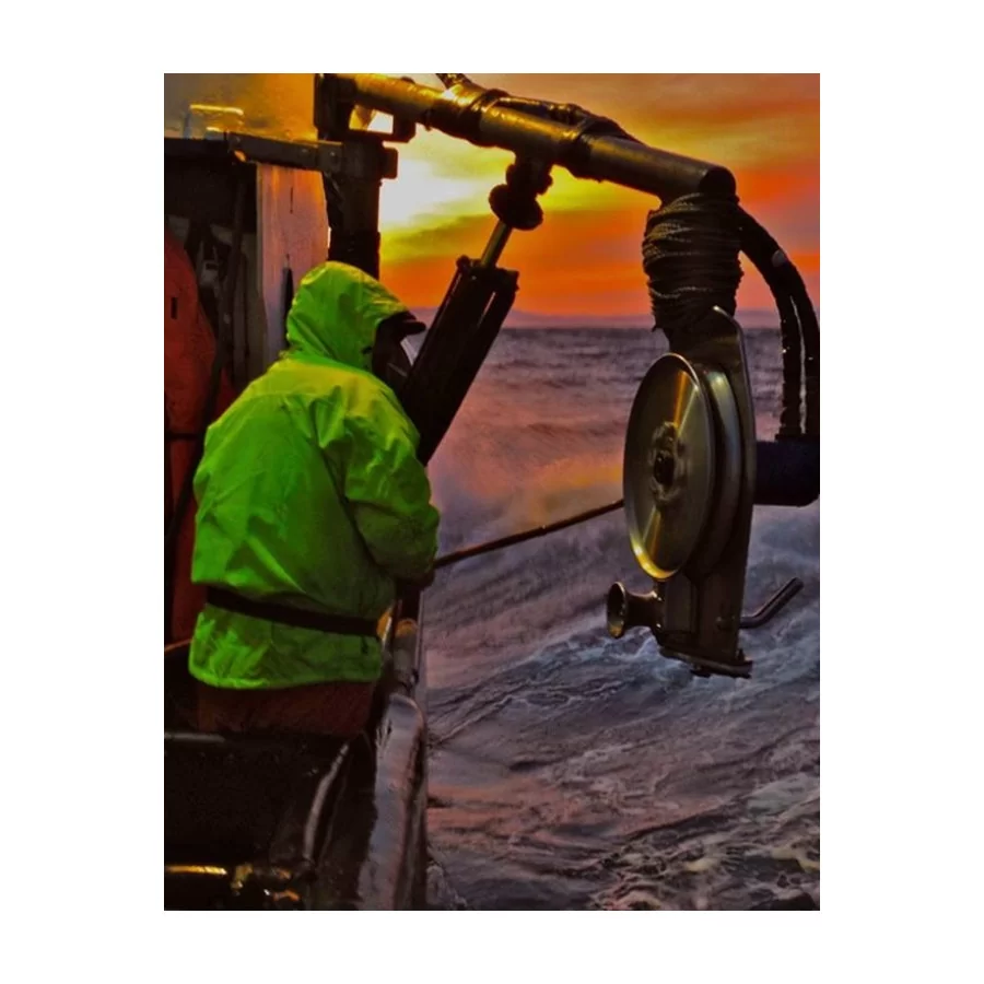 GRUNDENS Weather Watch robust åndbar regnjakke i Oxford Nylon