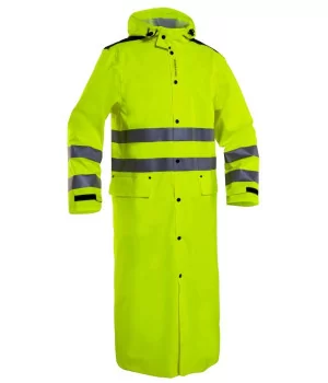 GRUNDÉNS "Orion 360" X-lang regnfrakke (135 cm) EN 20471-3