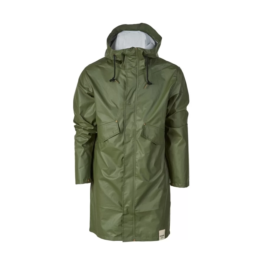 TRETORN regnjakke "Parka Coat ECO" i PU-coatet GENANVENDT polyester
