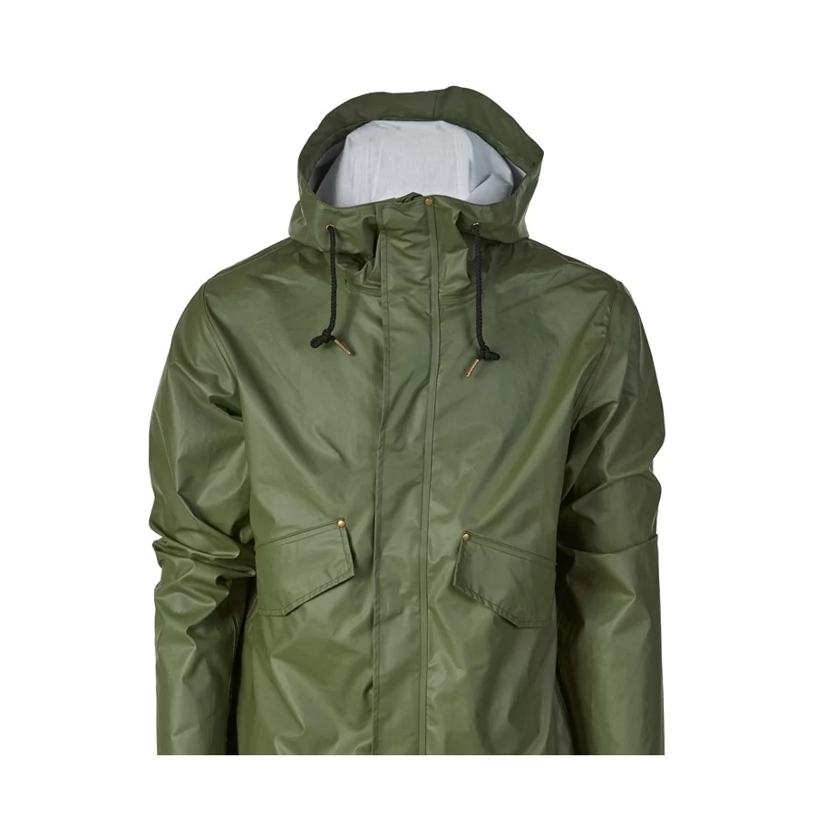 TRETORN regnjakke "Parka Coat ECO" i PU-coatet GENANVENDT polyester