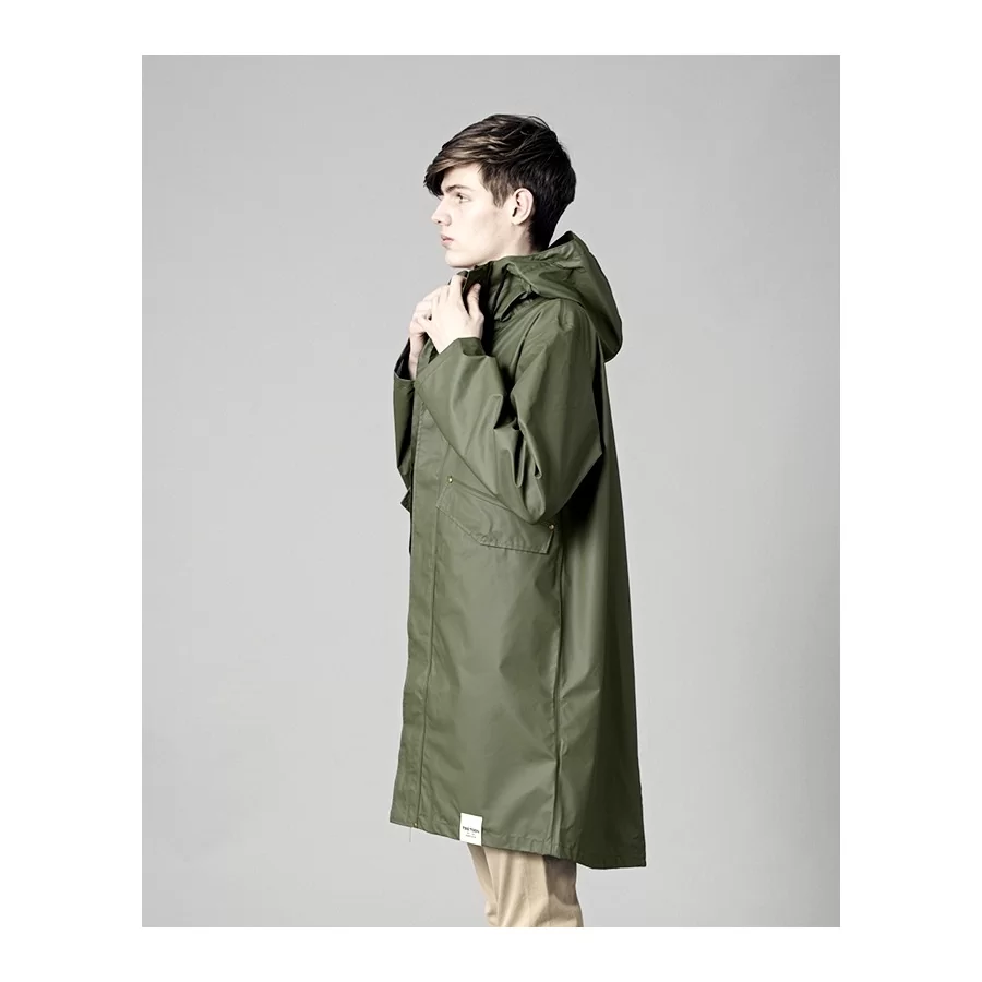 TRETORN regnjakke "Parka Coat ECO" i PU-coatet GENANVENDT polyester