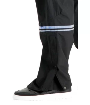 AGU "Original 5.000" cycling rain trousers BLACK, breathable, ergonomic, unisex-design