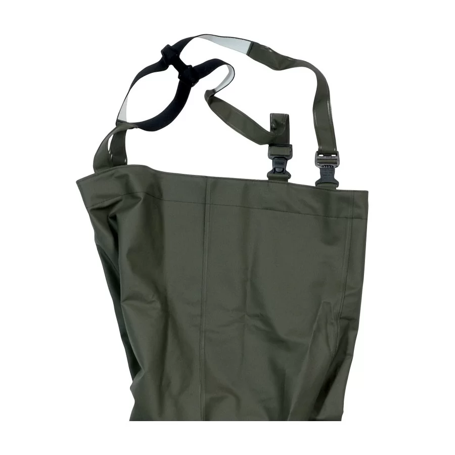 Childrens WADERS (size 28-41) | OCEAN "Junior Original" GREEN childrens waders in 500 g PVC