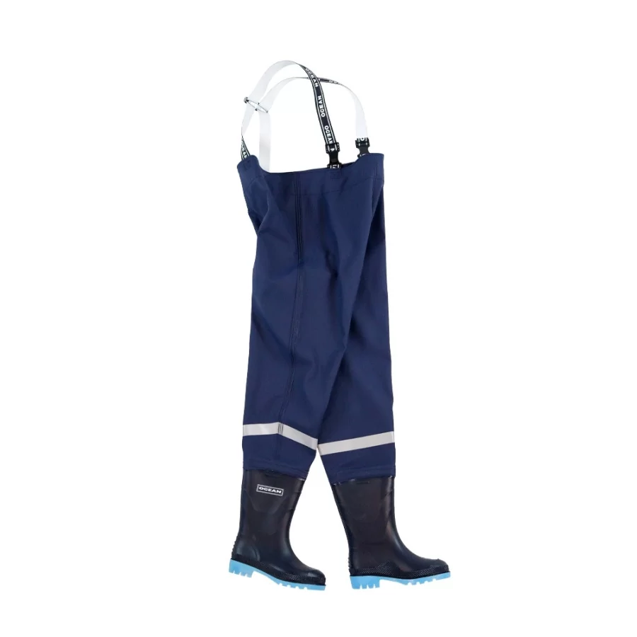 OCEAN Junior Waders til BØRN navy blå (str. 28-41)
