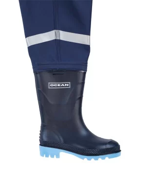 OCEAN Junior Waders til BØRN navy blå (str. 28-41)
