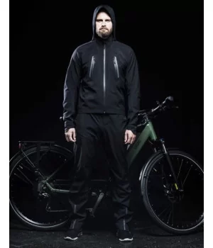 AGU "Commuter Pants 10.000" cykel regnbukser MAND, 360° reflekser
