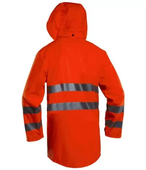 GRUNDENS "Pegasus 211" regnsæt High Vis ORANGE, EN ISO 20471-3